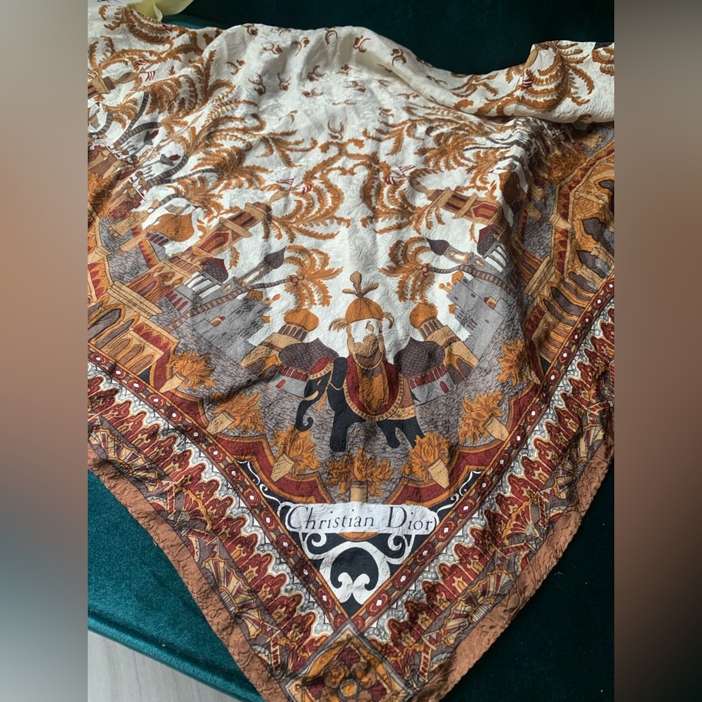 Christian Dior vintage scarf
